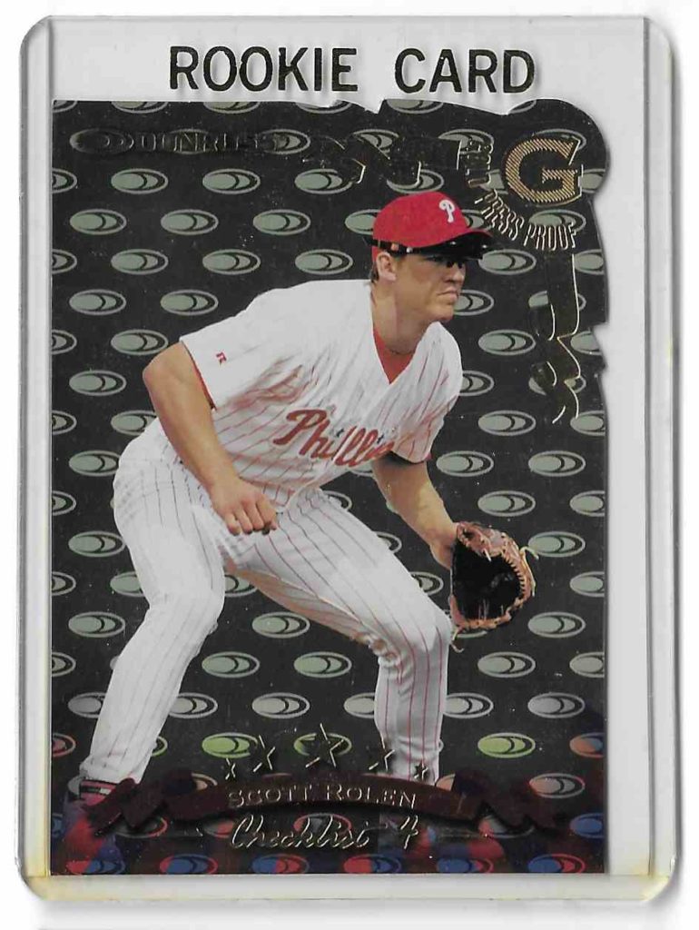 1998 Donruss 169 Scott Rolen CL Gold Press Proof